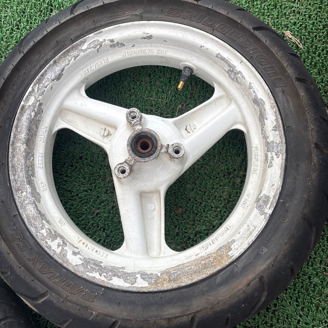 ホンダ NSR50 前後ホイール 3本スポーク