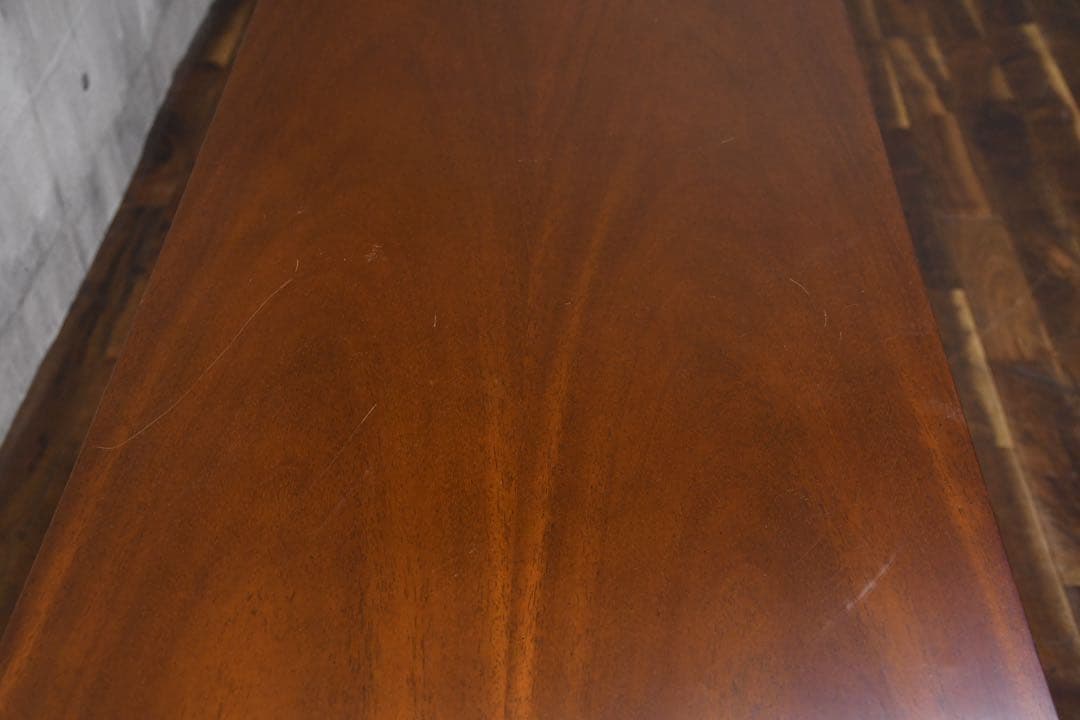 EJK38 ドレクセルヘリテイジ トライユン コンソールデスク マホガニー材