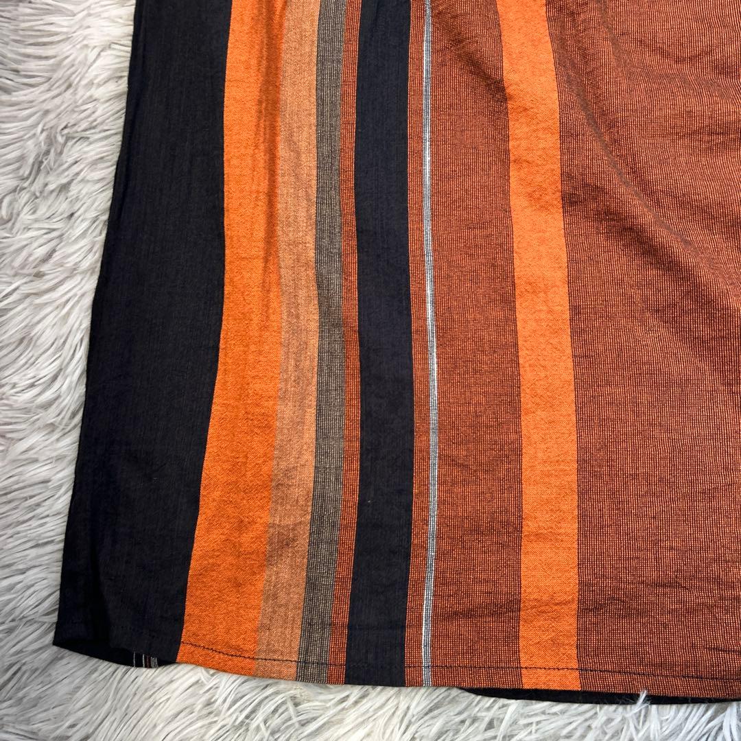 【美品】tamaki niime fuwa-T LONG ラウンドネック 平織り