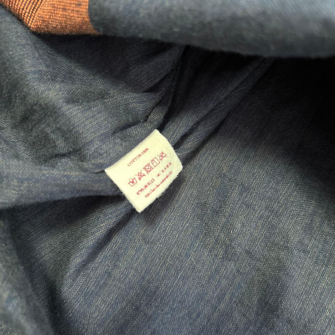 【美品】tamaki niime fuwa-T LONG ラウンドネック 平織り