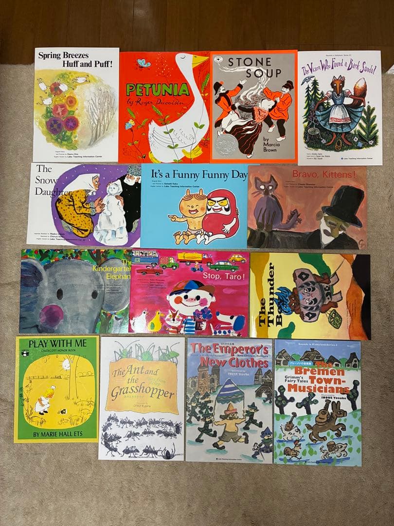 ラボ・ライブラリ　基本セット 英語絵本42冊・CD12巻