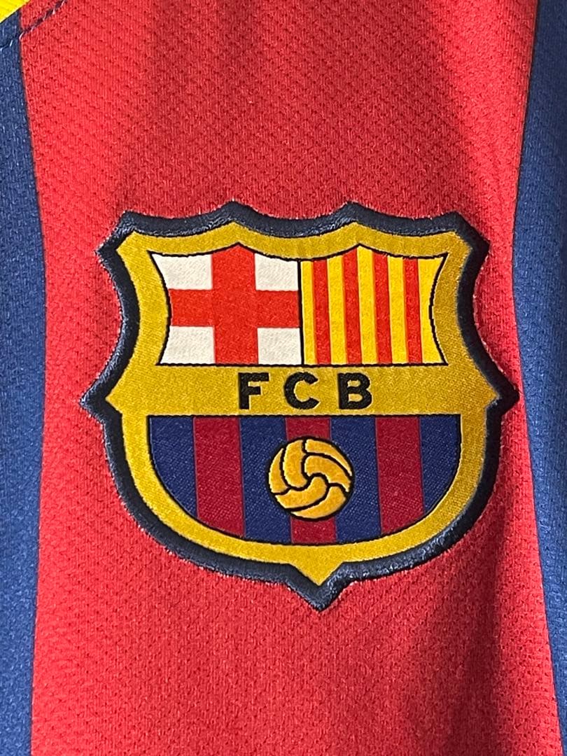 【正規品】バルセロナ　10/11ホームレプリカ長袖