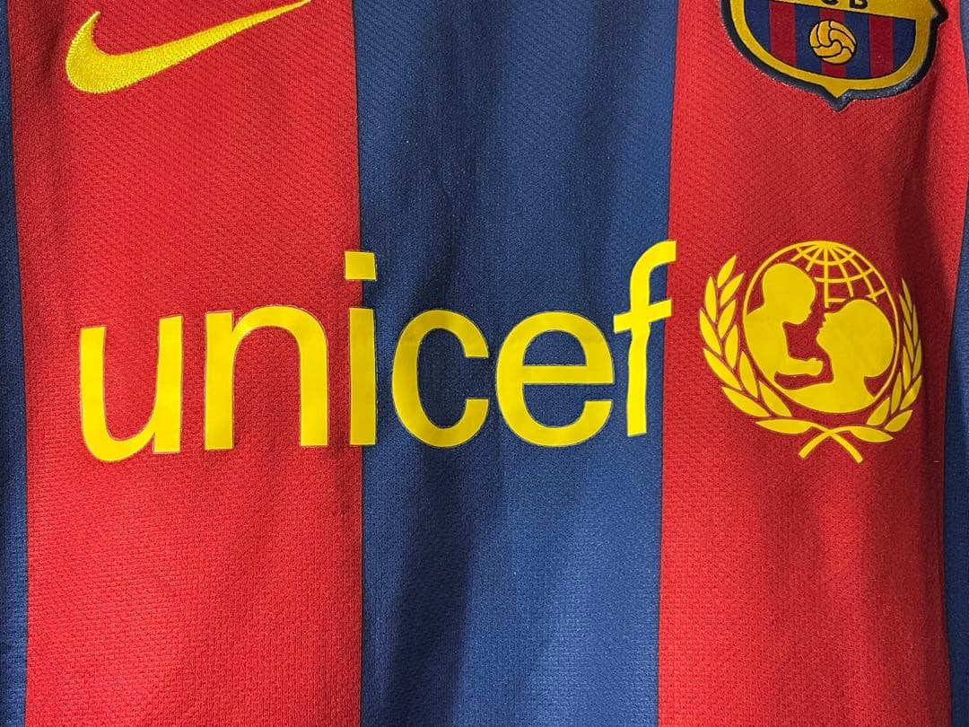 【正規品】バルセロナ　10/11ホームレプリカ長袖