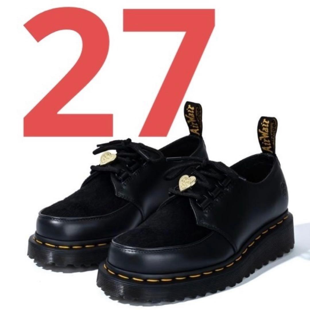 流通量少　ガールズドントクライ　ドクターマーチン　27センチ