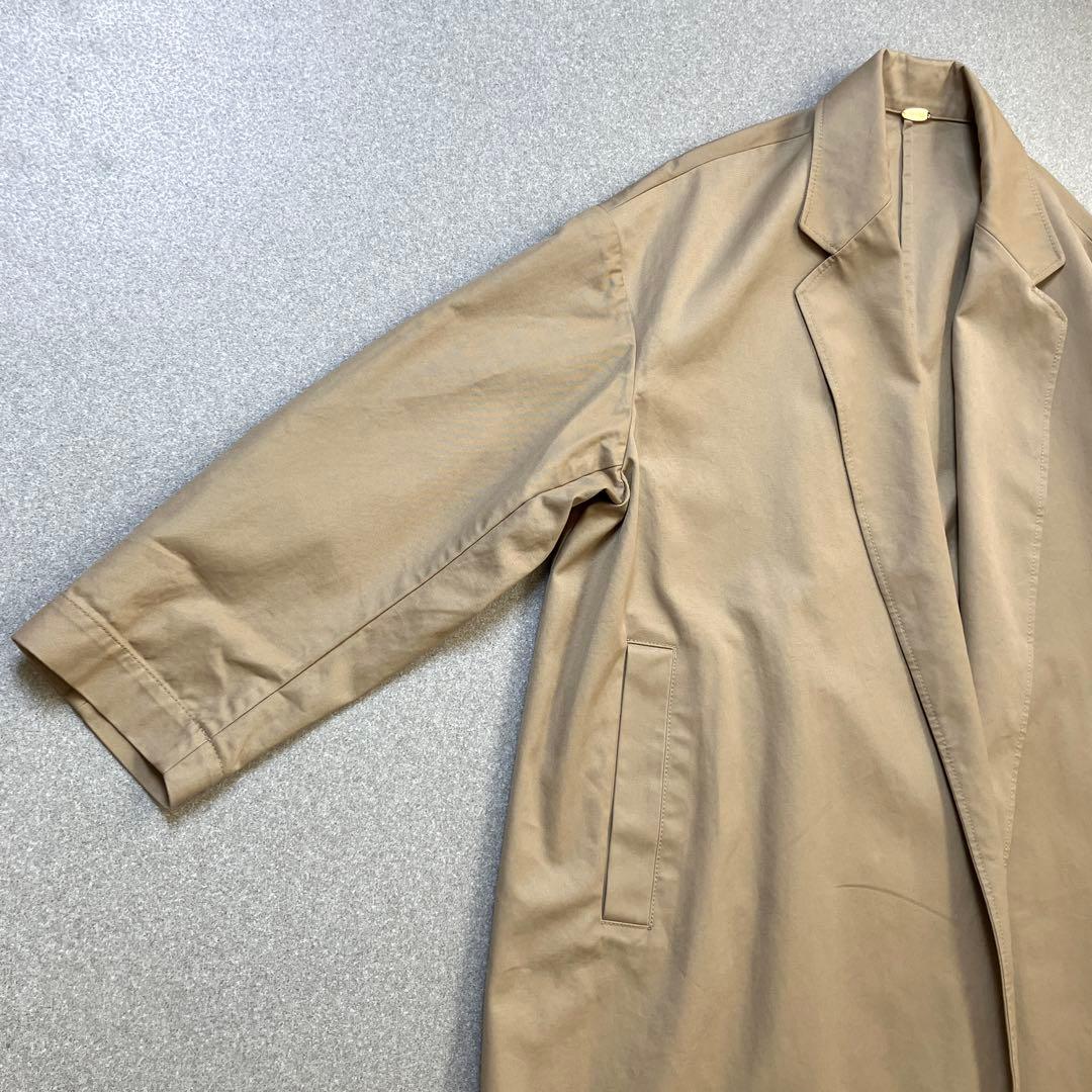 ドゥーズィエムクラス FINXギャバオーバーコート 大きめ ゆったり