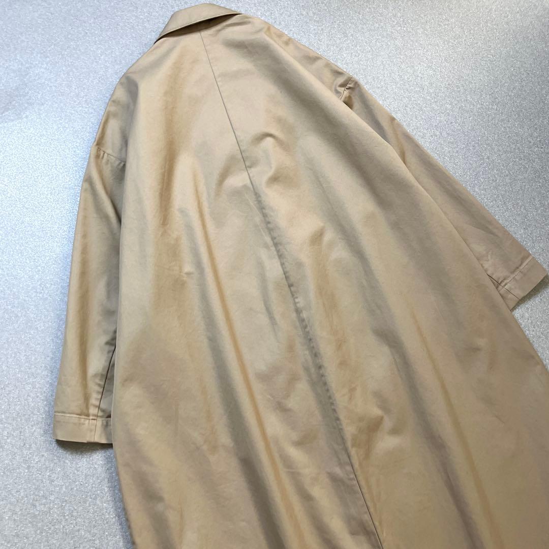 ドゥーズィエムクラス FINXギャバオーバーコート 大きめ ゆったり