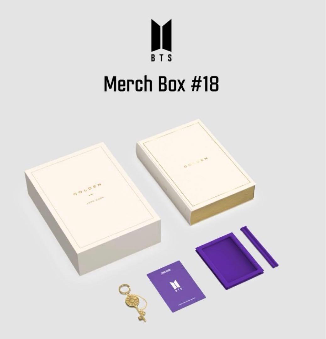 K-POP・アジア BTS MERCH BOX #18 JUNG KOOK \"GOLDEN\"