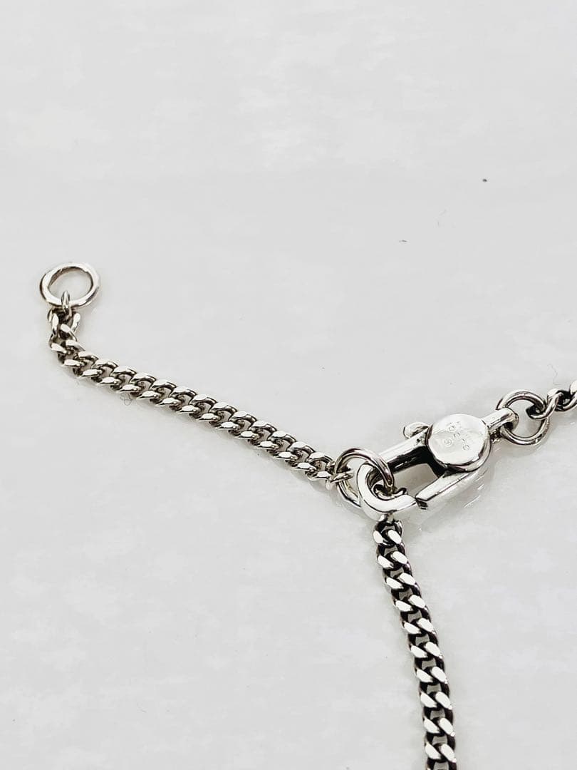 【超美品】GUCCI 喜平チェーン ネックレス SV925 2ミリ　細目