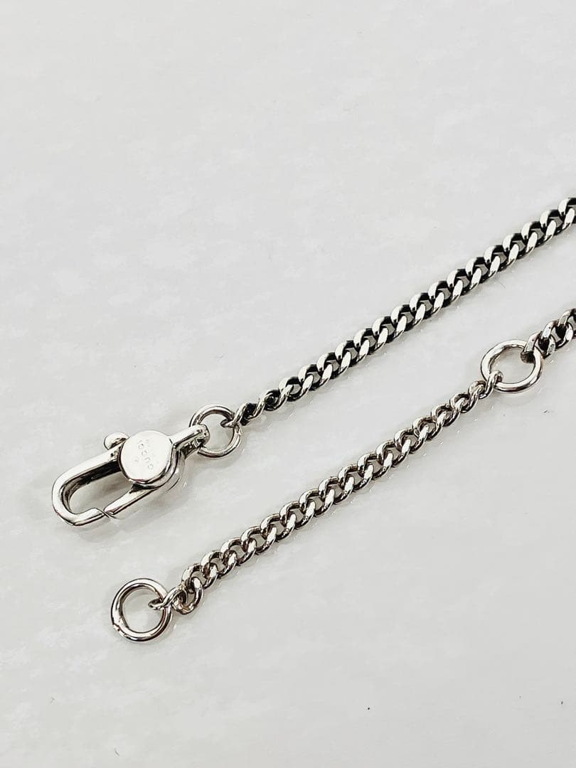 【超美品】GUCCI 喜平チェーン ネックレス SV925 2ミリ　細目