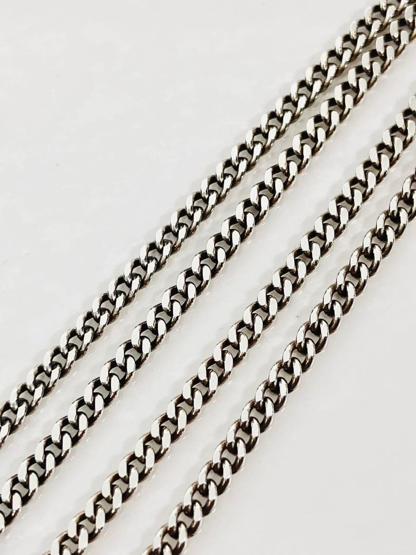 【超美品】GUCCI 喜平チェーン ネックレス SV925 2ミリ　細目