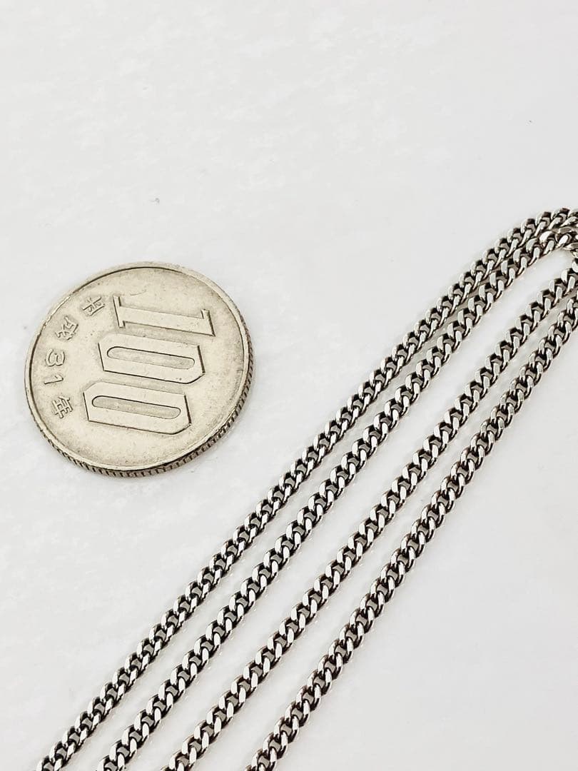 【超美品】GUCCI 喜平チェーン ネックレス SV925 2ミリ　細目