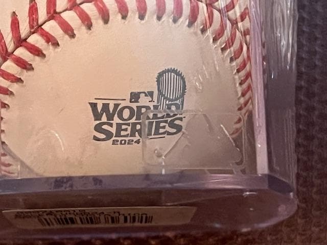 大谷翔平 2024 ワールドシリーズMLB公式使用球専用ケース入限定品