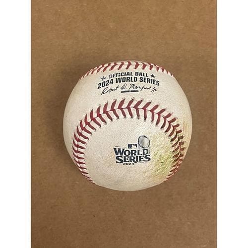 大谷翔平 2024 ワールドシリーズMLB公式使用球専用ケース入限定品