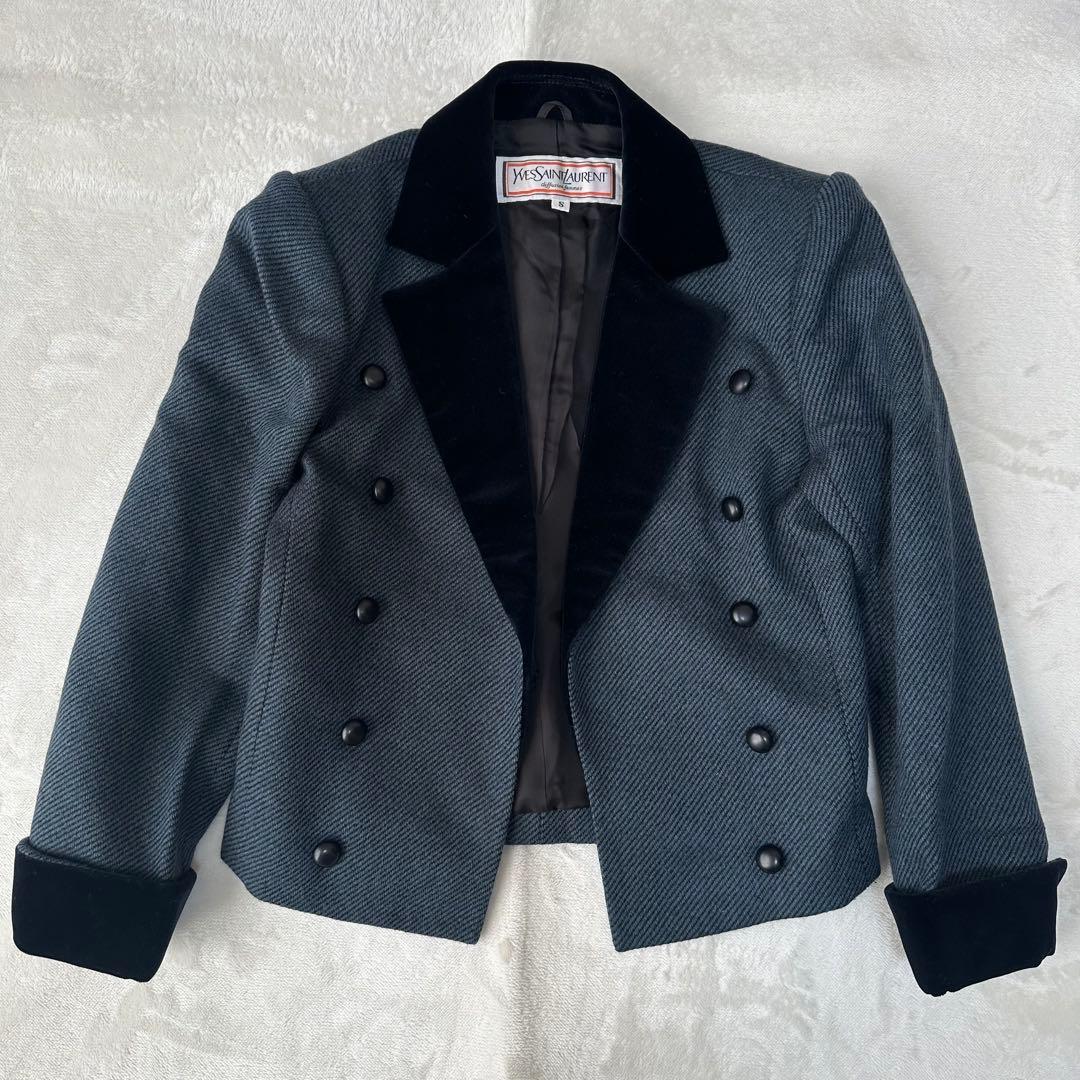 vintage Yves Saint Laurent タキシード ジャケット S