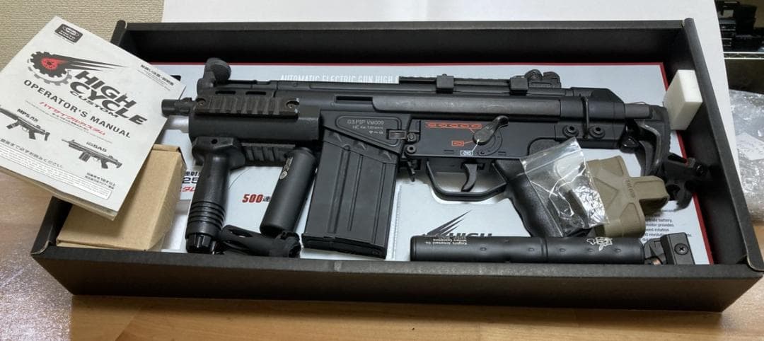 ハイサイクル 電動エアーガンHIGH CYCLE COSTOM HCG3 SAS