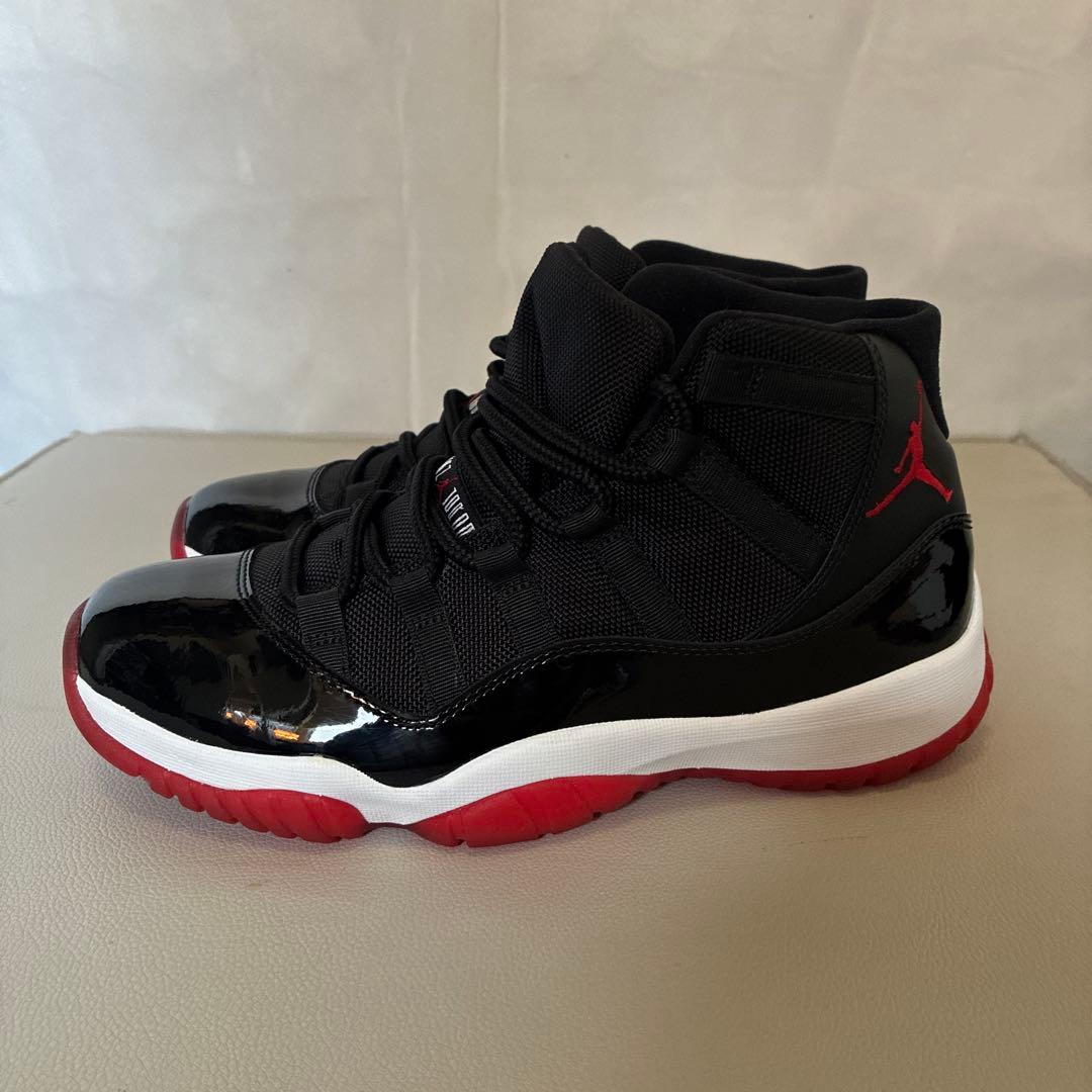 エアジョーダン11 レトロ 赤黒 27cm