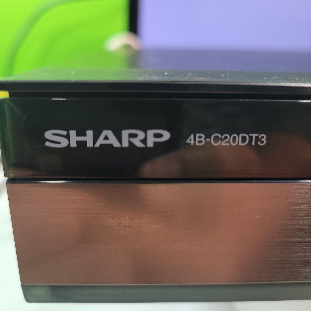 SHARP AQUOS 4B-C20DT3 4Kブルーレイレコーダー2021年