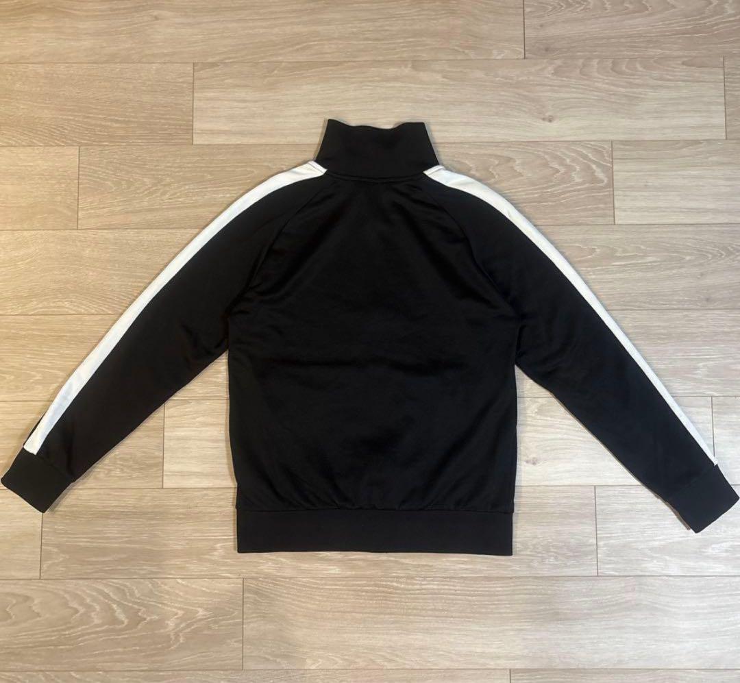 PUMA ジップアップジャージ ブラック/ホワイト