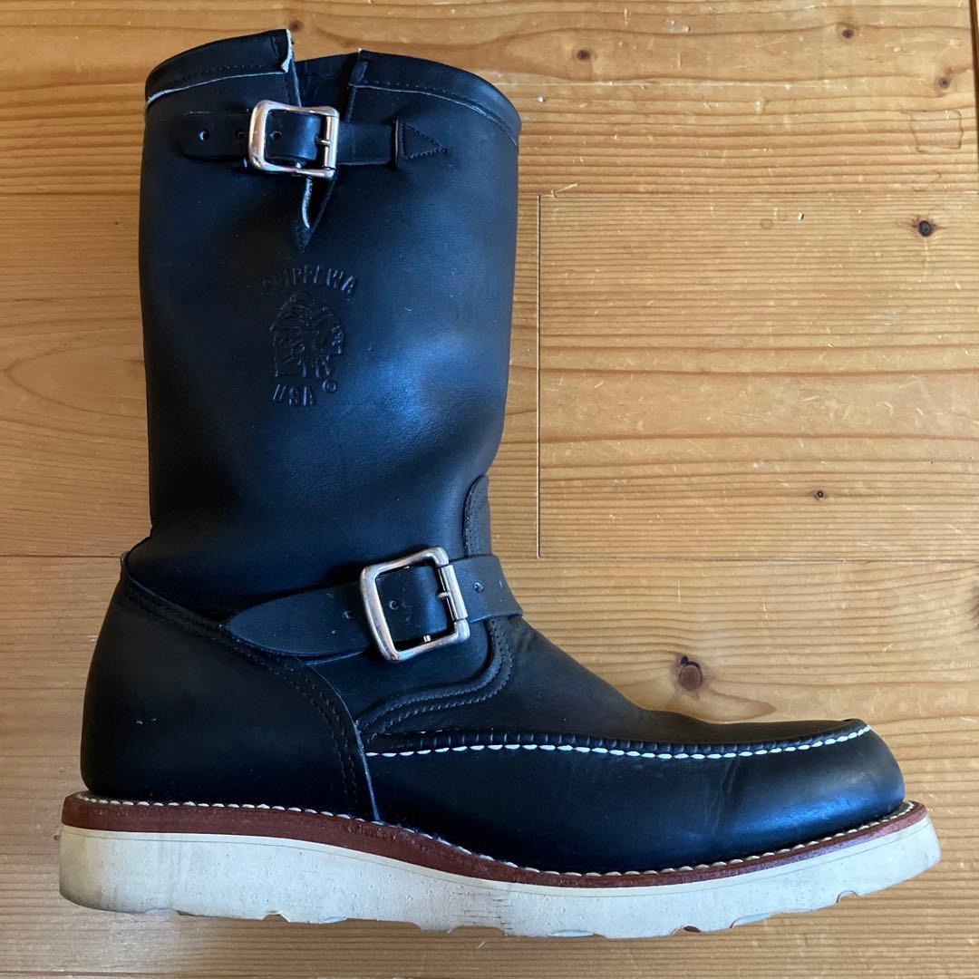 CHIPPEWA チペワ エンジニアブーツ モックトゥ 8 1/2ワイズE