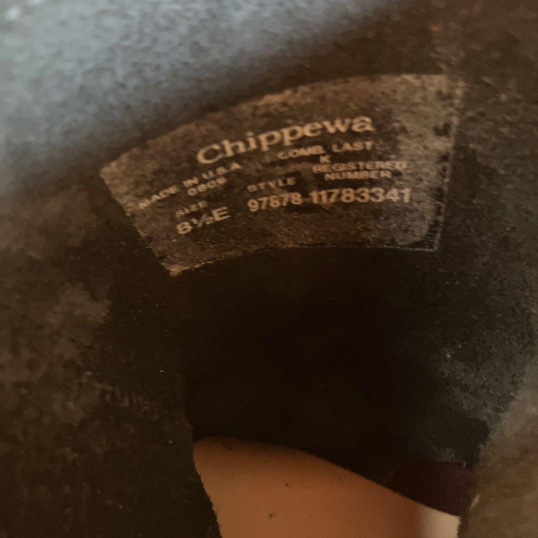 CHIPPEWA チペワ エンジニアブーツ モックトゥ 8 1/2ワイズE