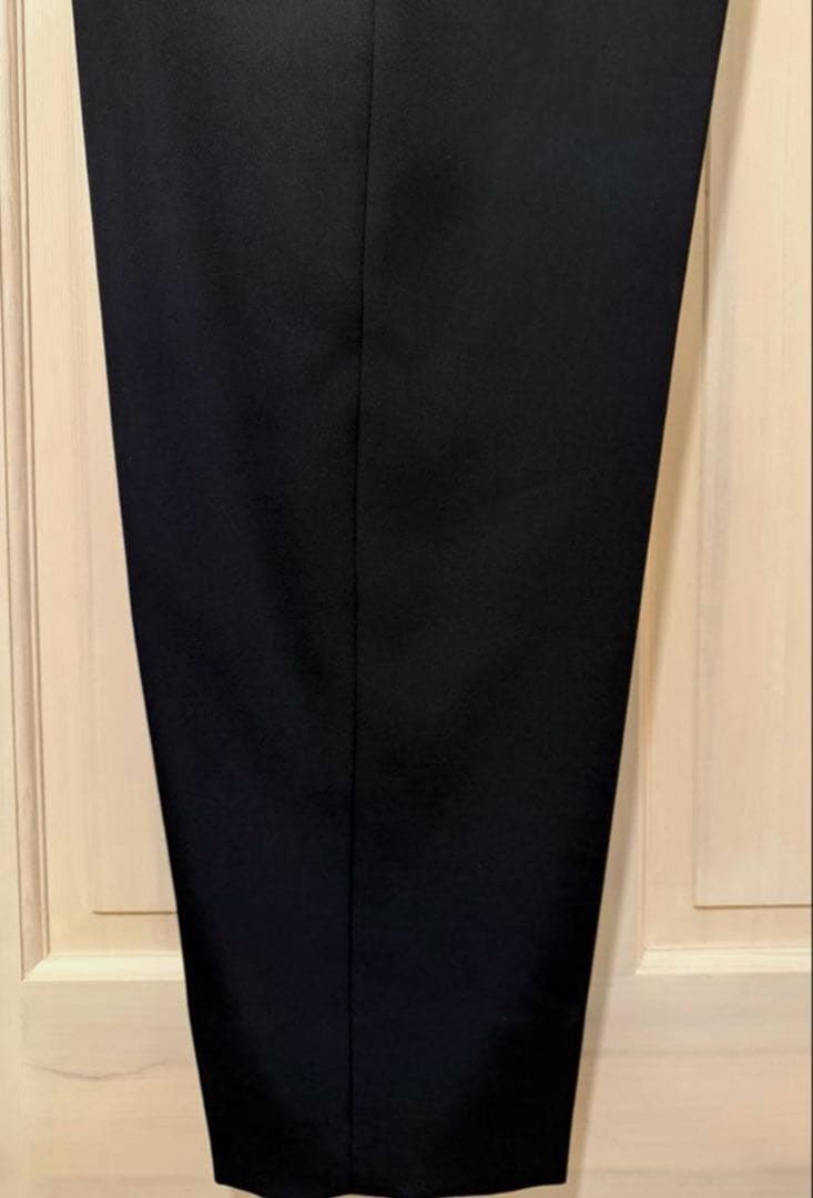 HEUGN Geoge GABA 黒スラックス コモリmaatee&sons