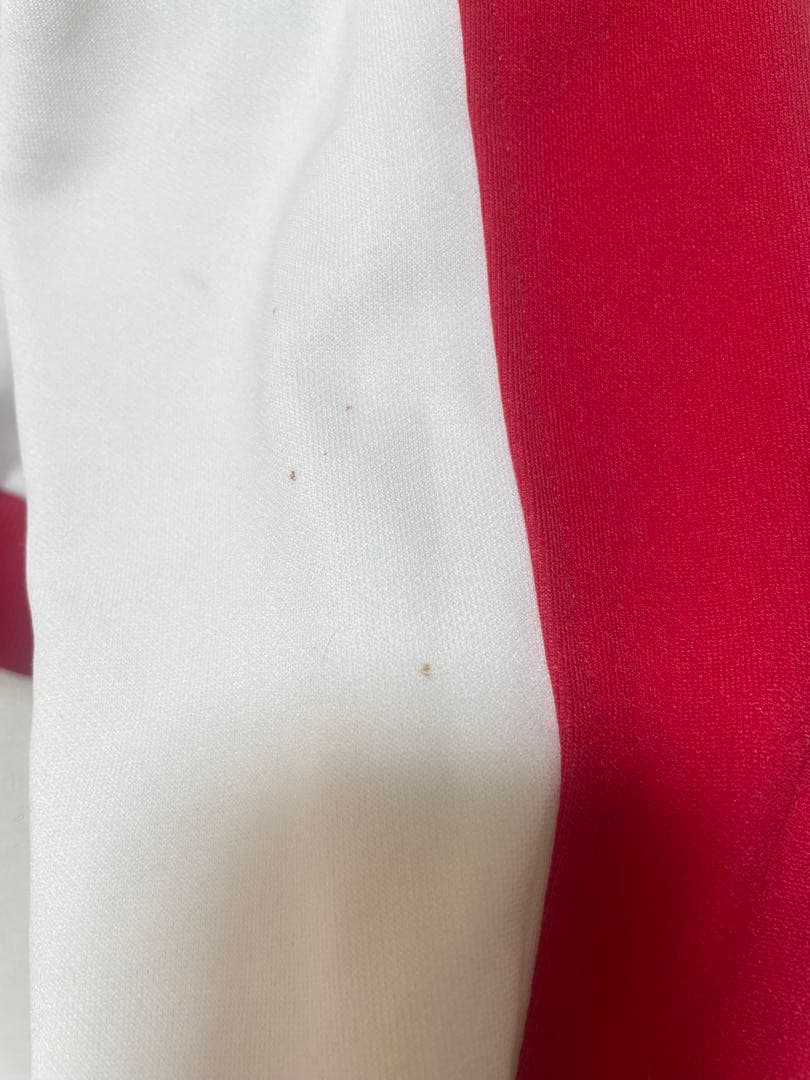 希少！東ドイツ製、デサントのオールド・アディダス 赤と白 サイズ2