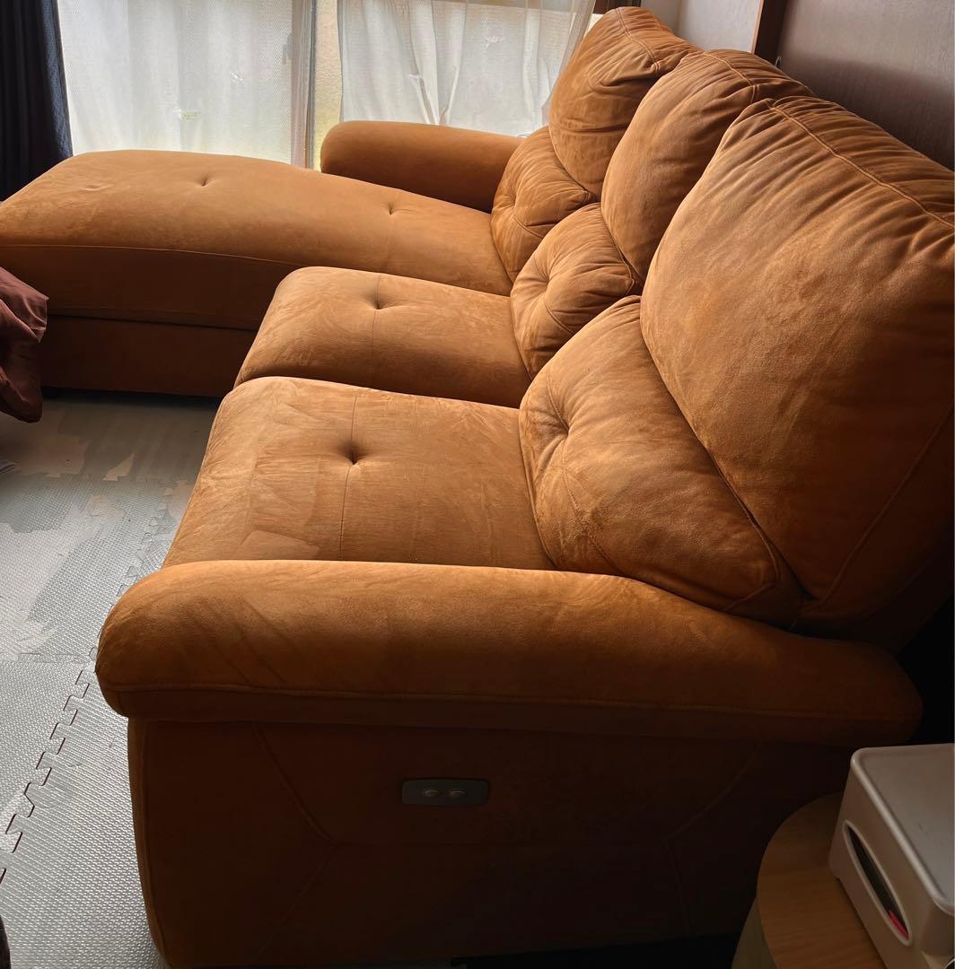 【たろうページ】RELAXFORM ドラゴ カウチソファ 電動 ソファ