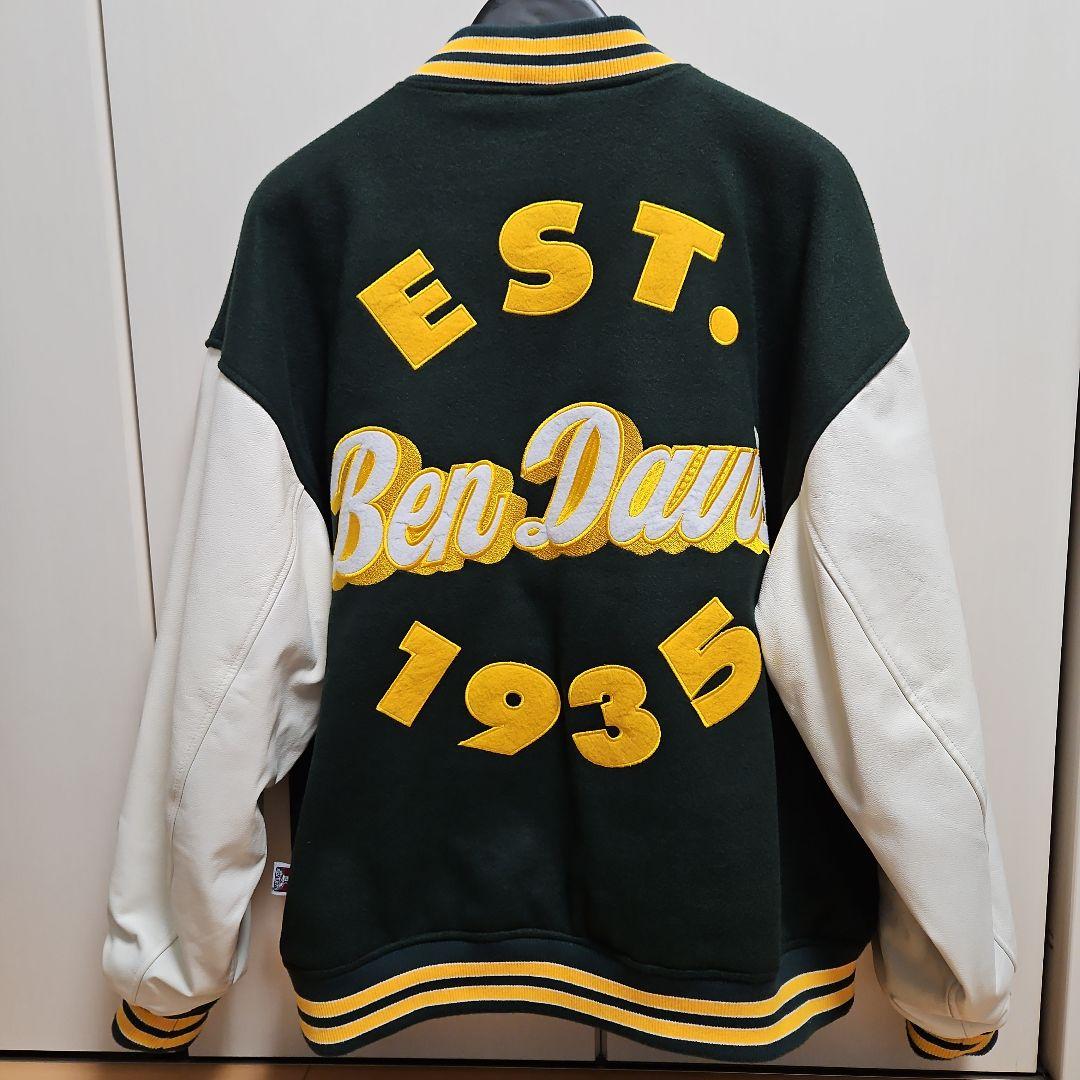 Ben Davis スタジャン グリーン/ホワイト