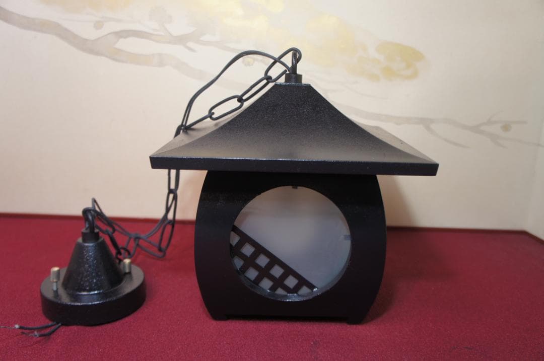 ☆ 灯篭 灯籠 吊り灯篭 照明 チエーン送料込み