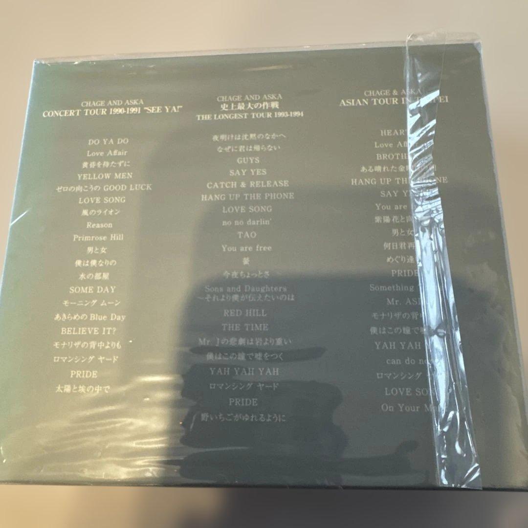 カズキ 極美品 CHAGE and ASKA LIVE DVD BOX 3