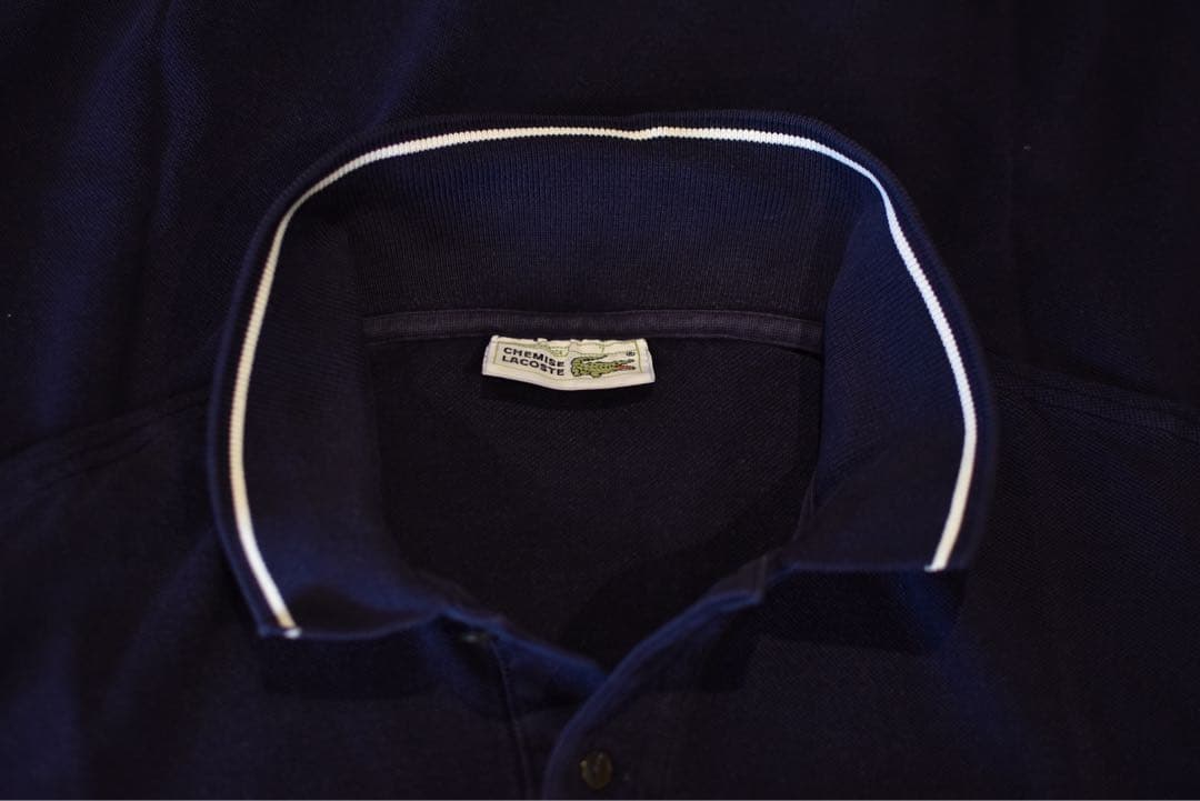 French Lacoste フランス製 ヴィンテージ ネイビー