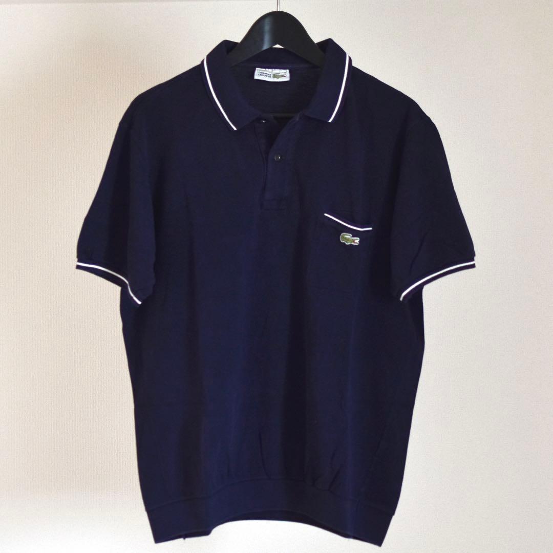 French Lacoste フランス製 ヴィンテージ ネイビー