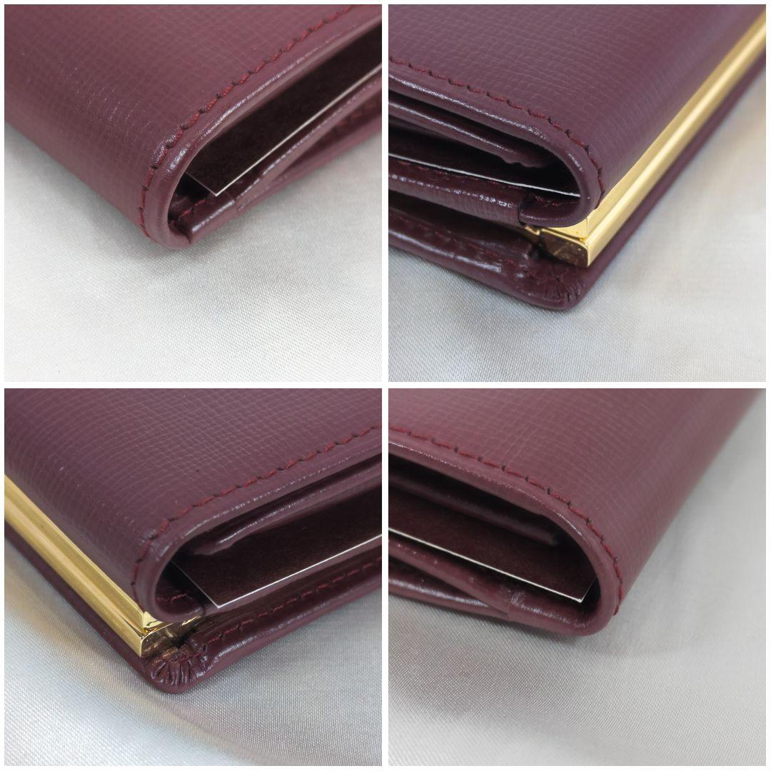 【未使用級】 カルティエ マストライン がま口 長財布 付属品完備