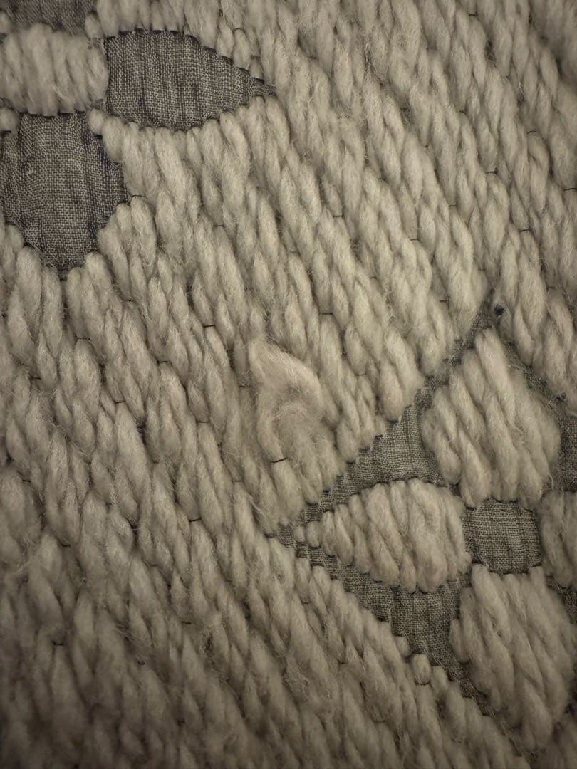 Louis Vuitton モノグラムマフラー グレー