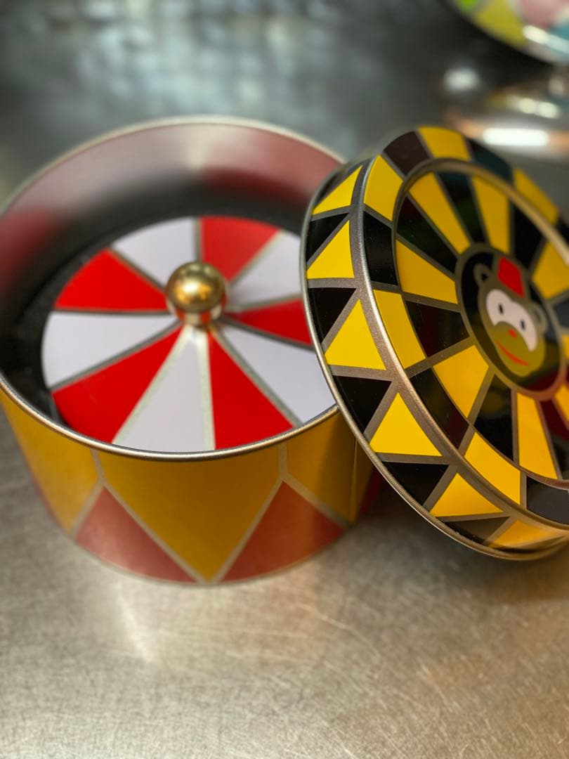 2日間限定価格　アレッシィALESSI ブリキの箱3個セット