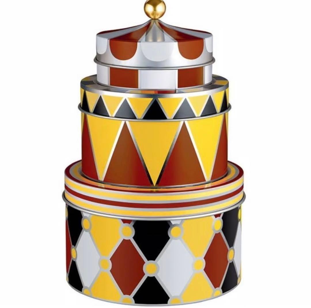 2日間限定価格　アレッシィALESSI ブリキの箱3個セット