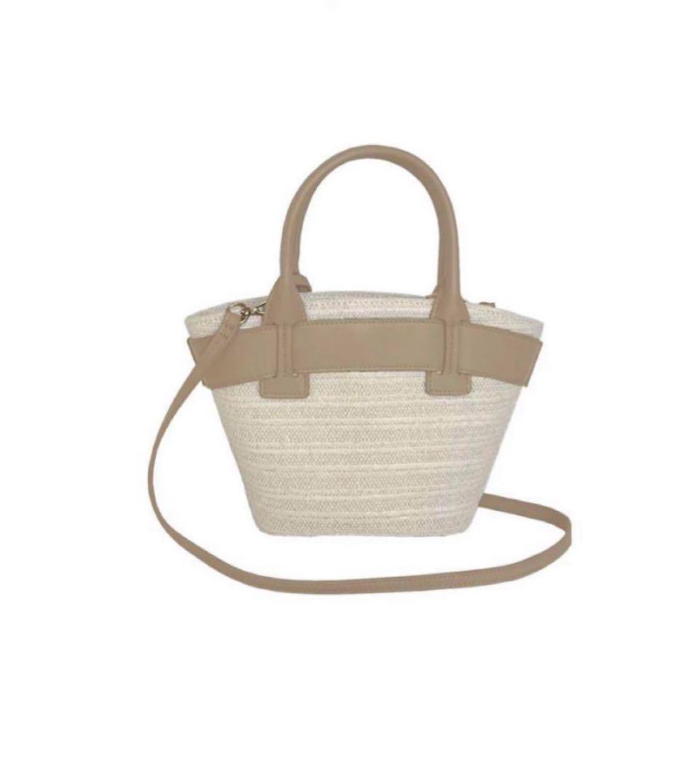 バッグ Herlipto Palma Mini Tote Bag taupe