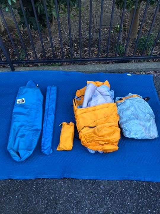 新品未使用　ノースフェイス　キャンプ用品3点セット