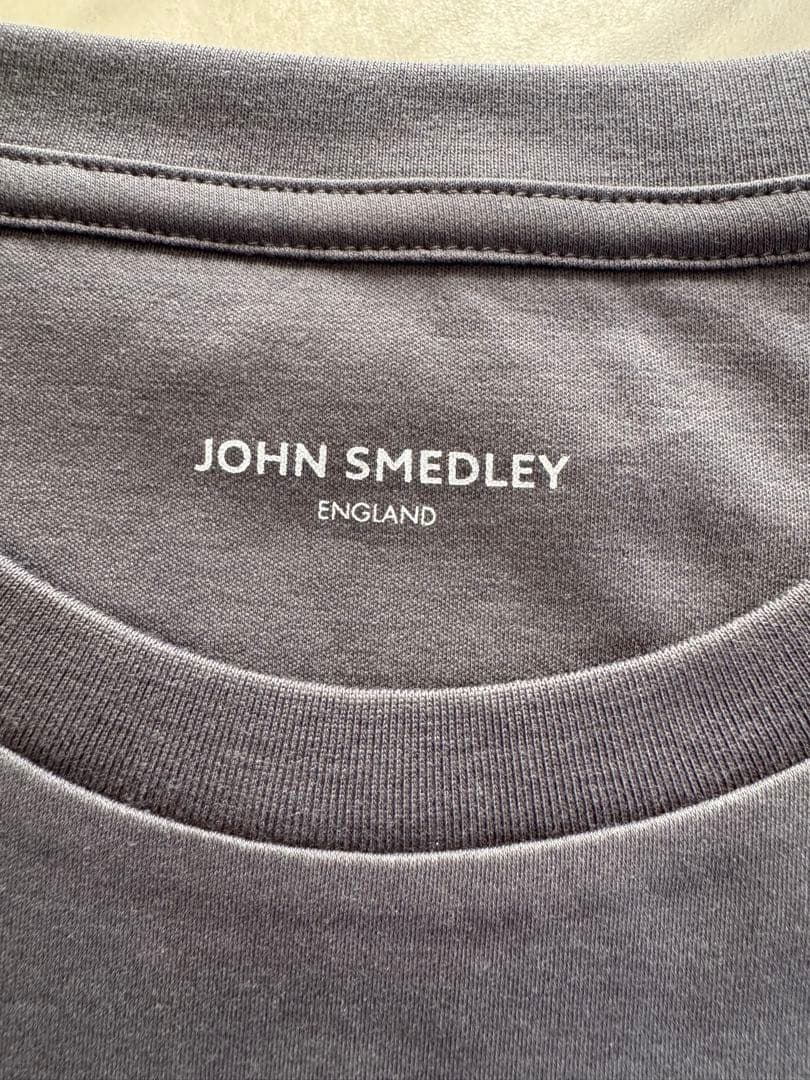 【新品未使用】JOHN SMEDLEYオリジナルコットン天竺長袖Ｔシャツ