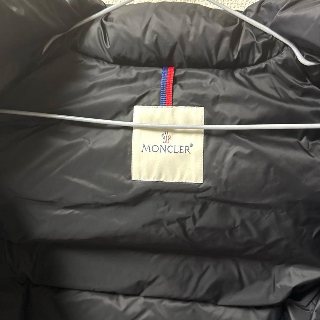 MONCLER ブラックサイズ2 ブラック ダウンベスト キルティング