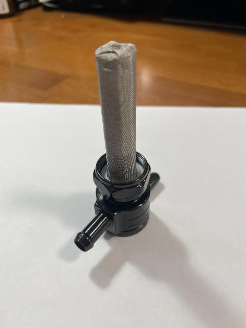 ゴラン クリックスリック ガスコック 22mm ブラック ストレート