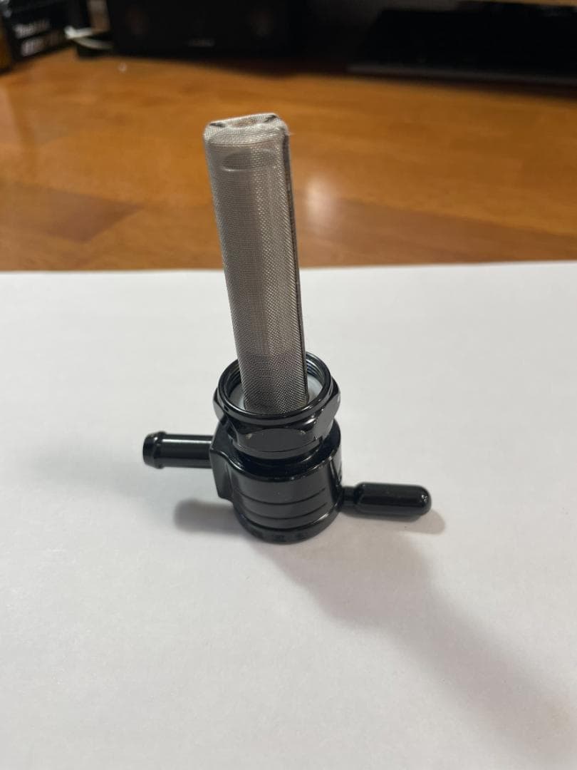 ゴラン クリックスリック ガスコック 22mm ブラック ストレート