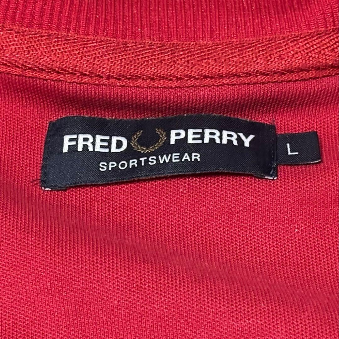 FRED PERRY フレッドペリー トラックジャケット レッド ジップアップ