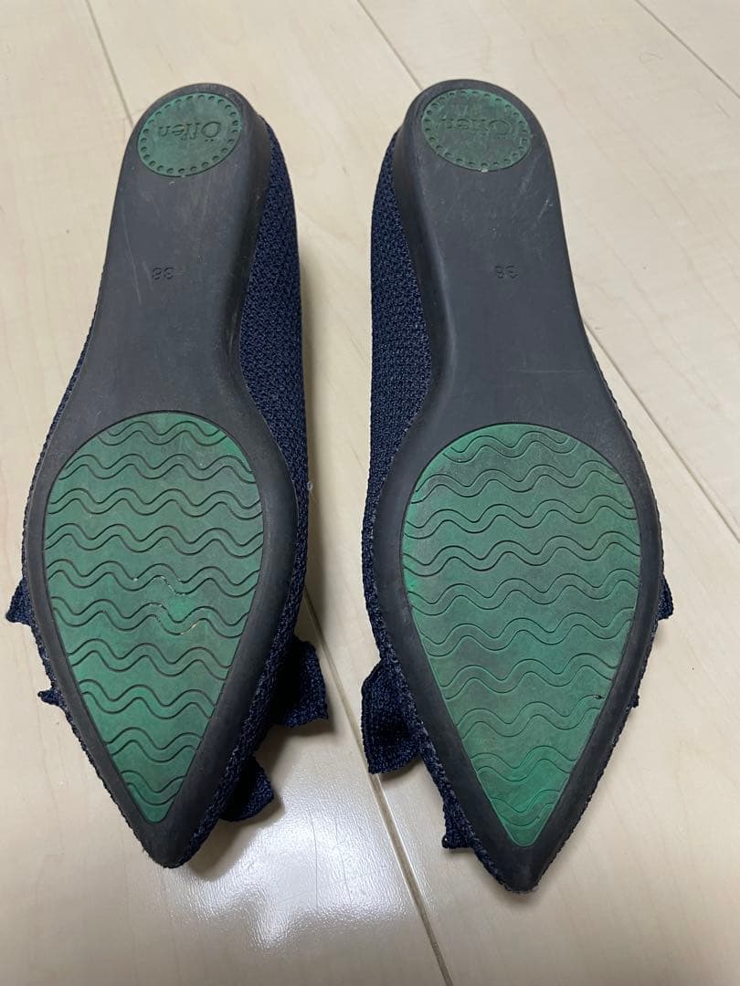 フラットシューズ　offen サイズ38⭐️再度出品します