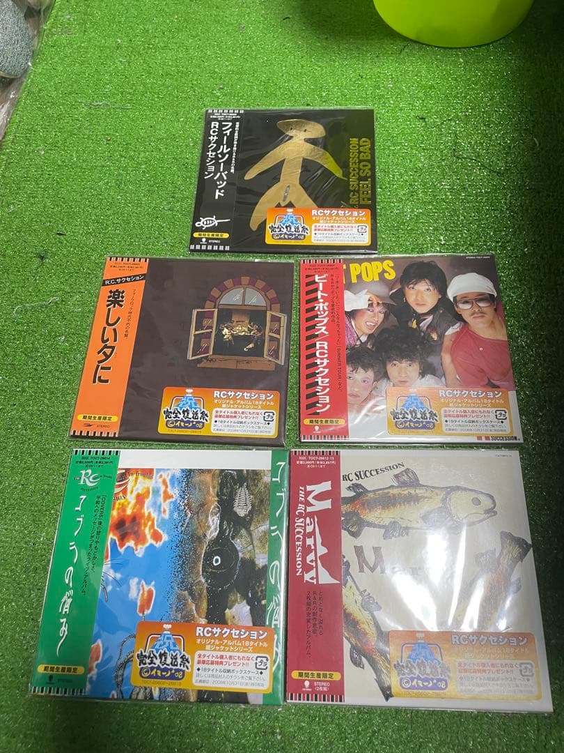 RCサクセション、忌野清志郎関連紙ジャケCD13タイトル　見本盤
