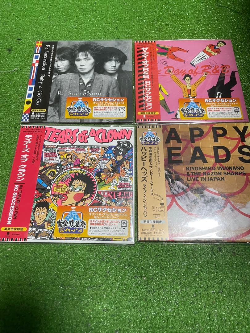 RCサクセション、忌野清志郎関連紙ジャケCD13タイトル　見本盤