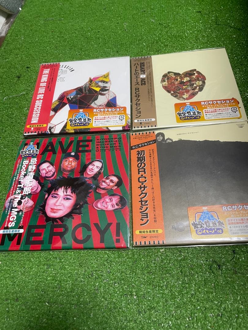 RCサクセション、忌野清志郎関連紙ジャケCD13タイトル　見本盤