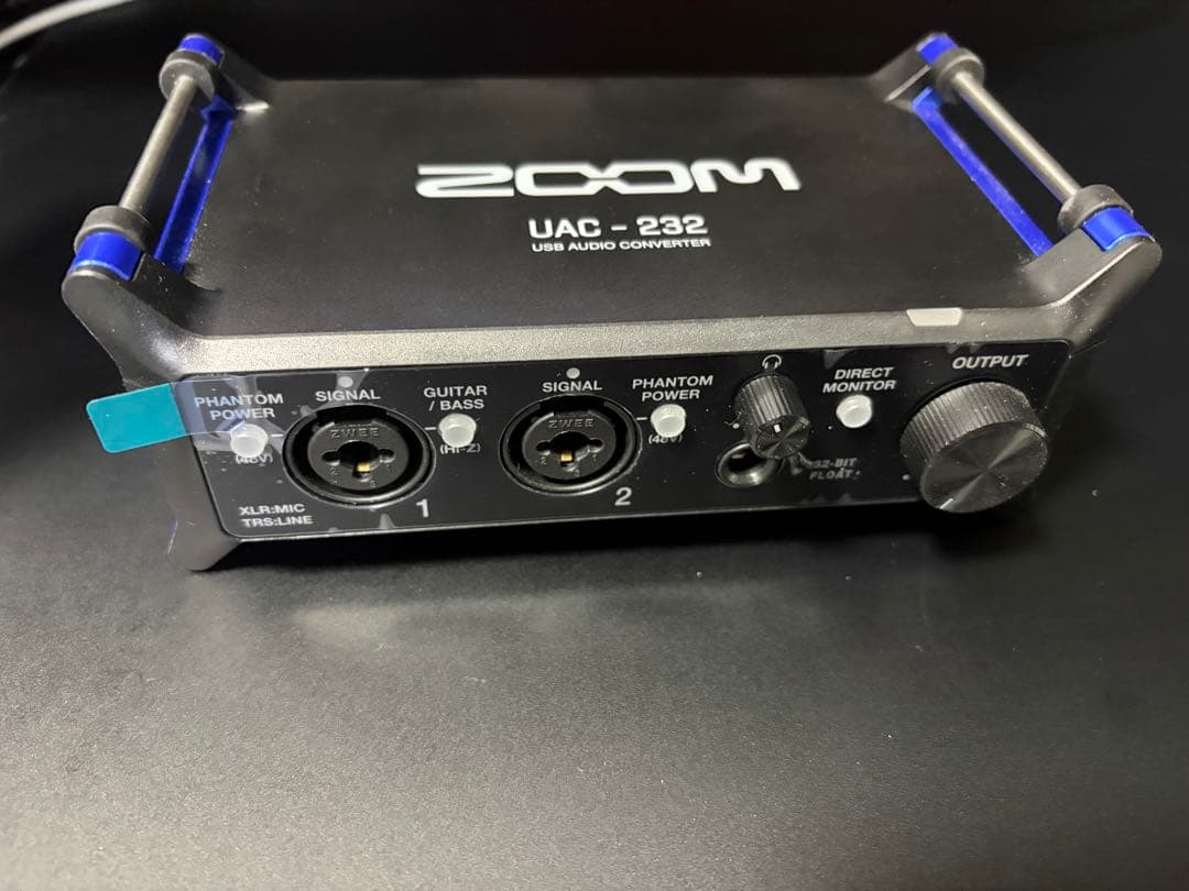 ZOOM UAC-232 USB-C オーディオインターフェース