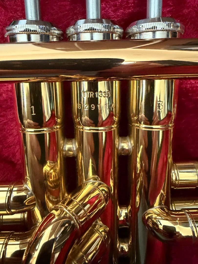 美品 YAMAHA トランペット YTR-1335 サイレントブラス クリーナー