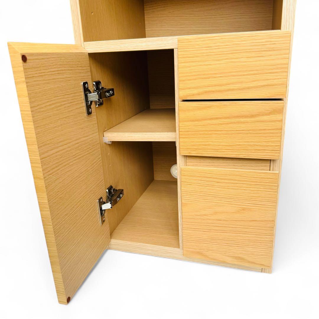 大川家具 モーブル パッチ2 キャビネット サイドボード 40cm 北欧スタイル